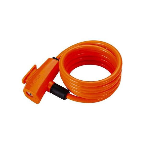 BBB Cycling BicycleLock Quicksafe 8MM X 1500MM Coilcable Orange - Orange