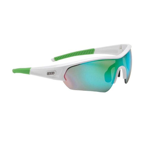 BBB Cycling Select Sportglasses White/Green - White