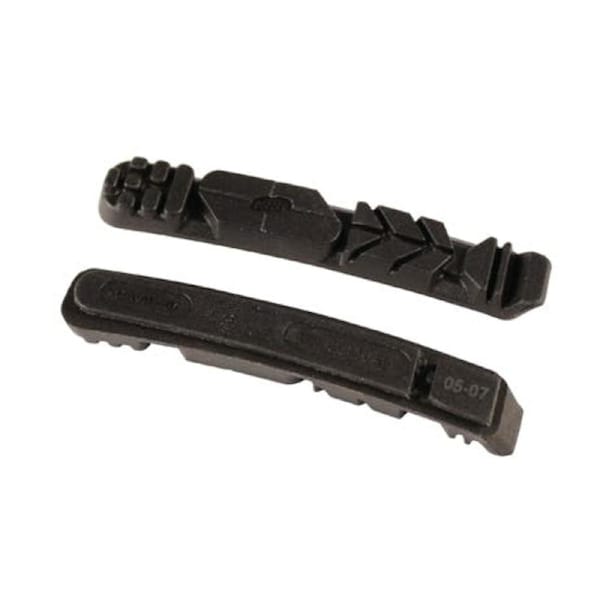 BBB Cycling QuadStop INSERTS - BLACK (2 Pairs) - Size Rubber