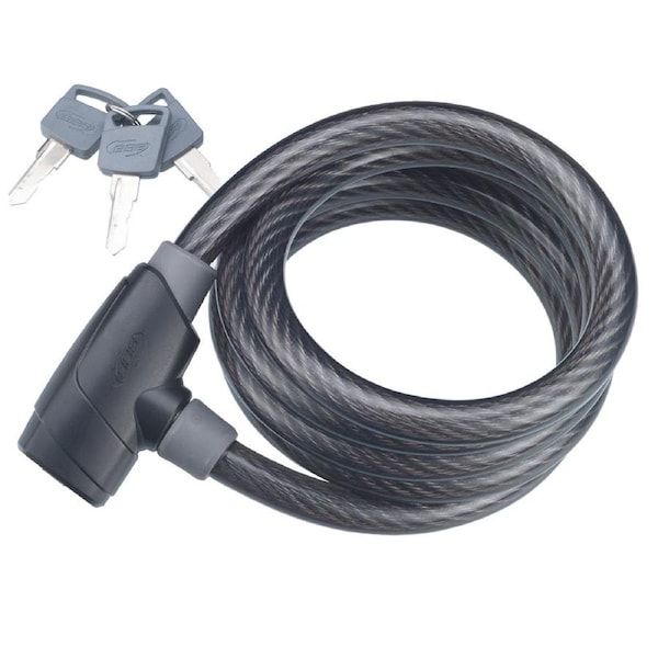 BBB Cycling Powersafe 12mm X 1500MM Coil Cable - Black