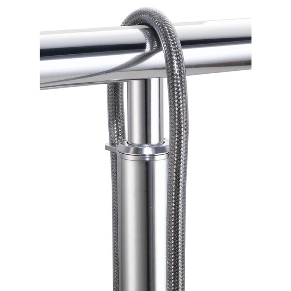 Bbb-Cycling Braided Hose 110cm 110cm W/CNC Treadhead for BFP-31