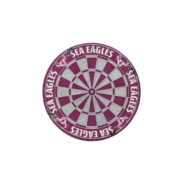 Manly Warringah Sea Eagles NRL Bristle Dart Board