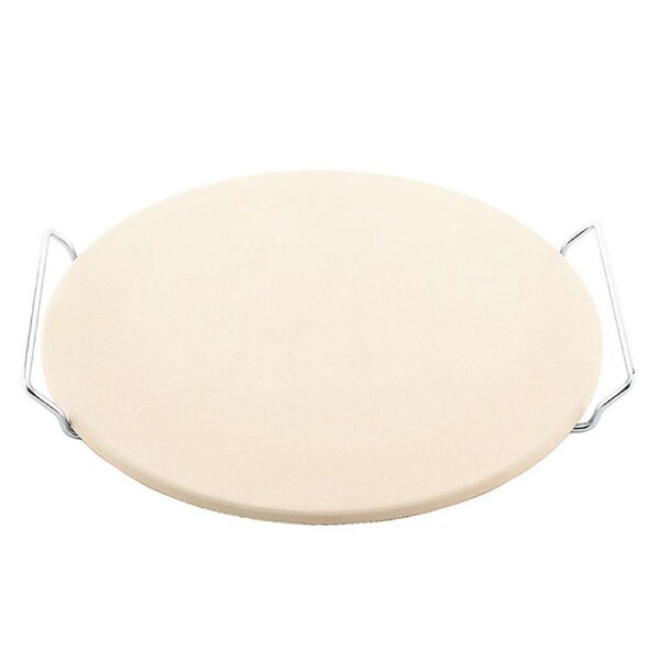 Avanti Pizza Baking Stone 33cm/Clay/Baking/Chef/Oven/Ceramic/Oven Safe/Kitchen