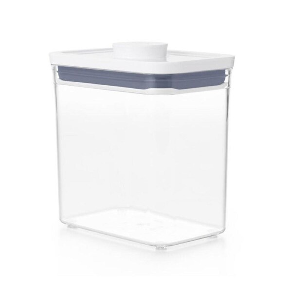 Oxo Good Grips POP 1.6L Rectangle Plastic Container 2.0 Food Storage w/Lid Clear