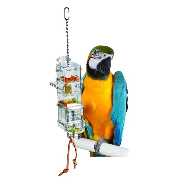 Featherland Paradise Foraging Tug N Slide Bird Toy 27 x 11cm