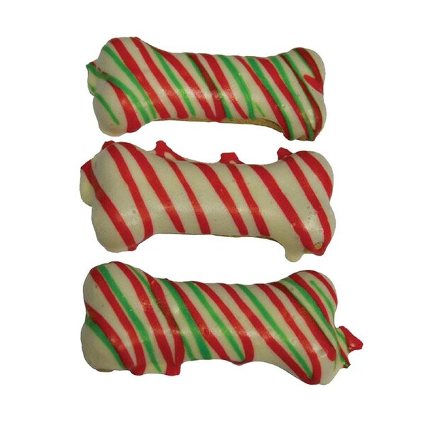 Huds & Toke Christmas Frosted Doggy Bone Dog Treat 3 Pack