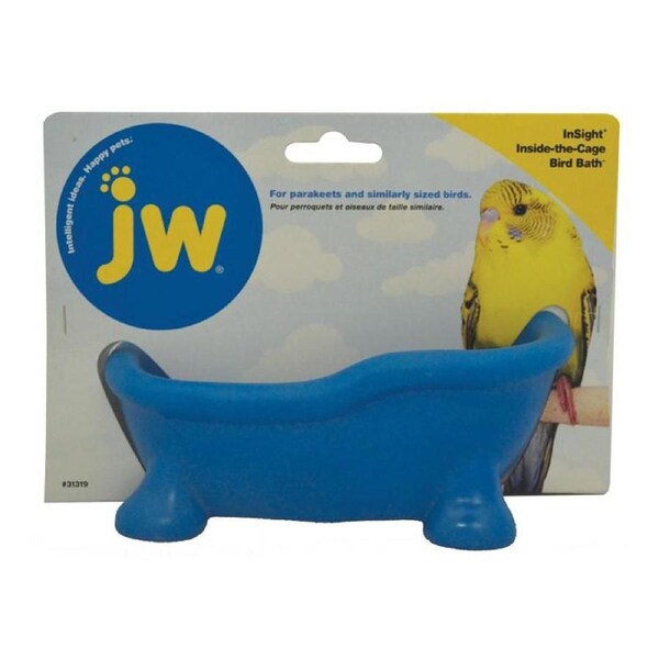 JW Pet Insight Inside-The-Cage Bird Bath for Small Birds 15 x 6cm
