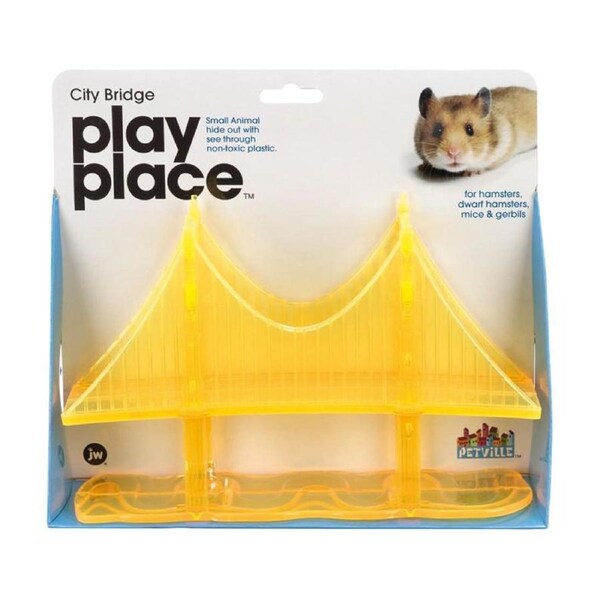 JW Petville City Bridge Play Place Pet Toy for Small Animals