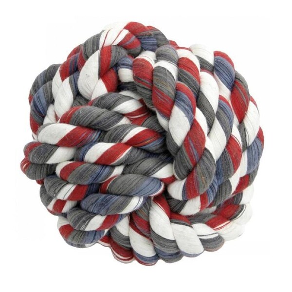 Flossy Chews Monkey Fist Ball Dog Chew Toy Assorted Small 9cm