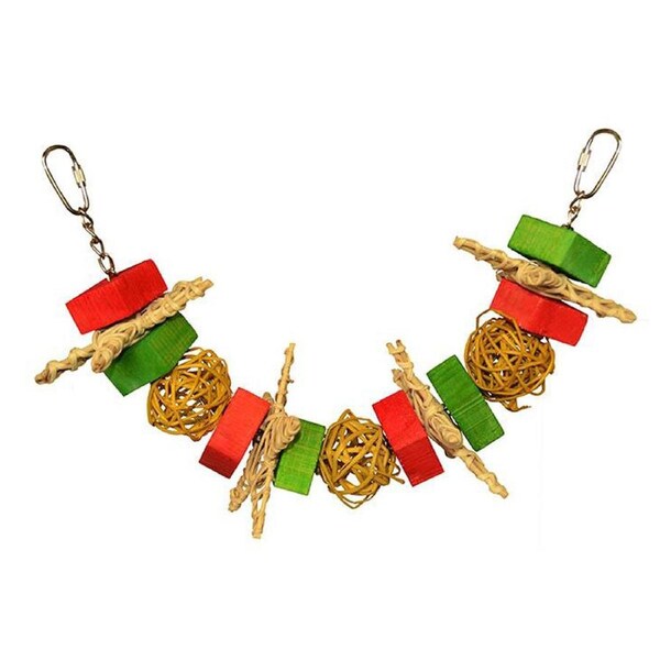 SuperBird Christmas Garland Bird Toy Small 40.5 x 10cm