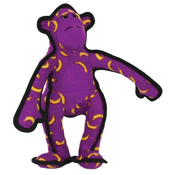 Tuffy Zoo Animal Series Morris Monkey Plush Dog Squeaker Toy