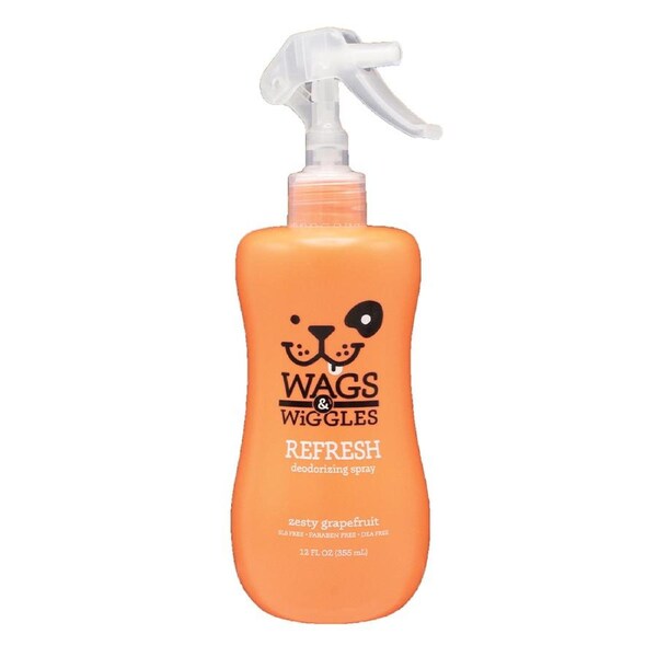 Wags & Wiggles Refresh Deodorizing Dog Spray Grapefruit 355ml