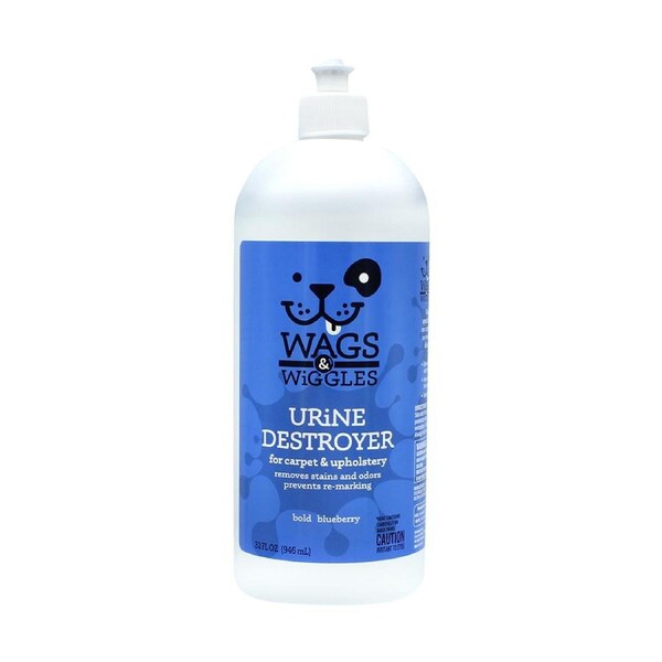 Wags & Wiggles Urine Destroyer for Carpet & Upholstery 946ml