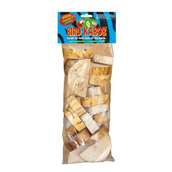 Wesco Pet Bird Kabob Parrot Chips Shreddable Bird Toy 20 Pack