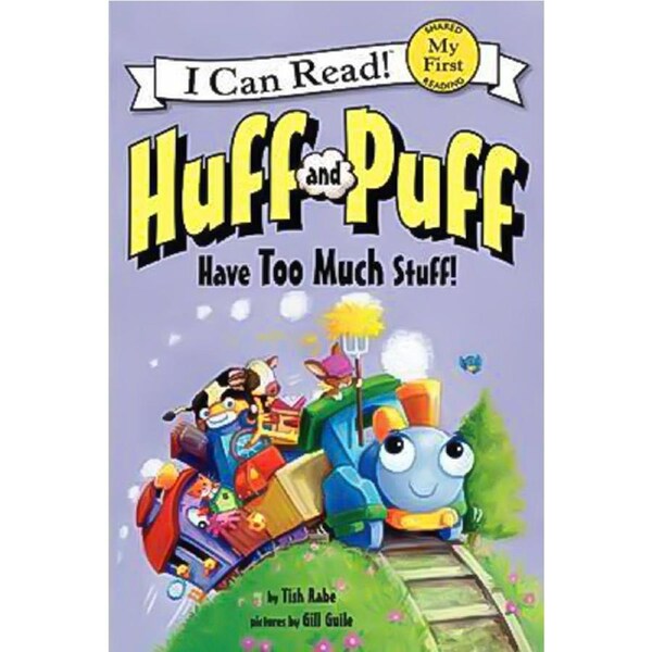 Huff and Puff Have Too Much Stuff! (I Can Read Children's Books): My First Children's Book