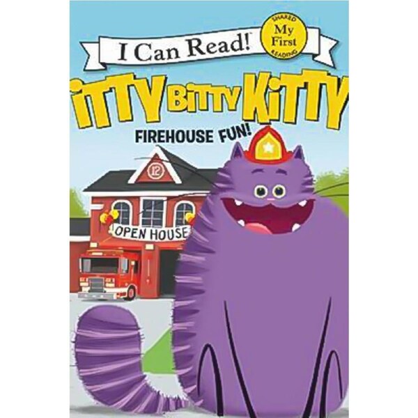 Itty Bitty Kitty: Firehouse Fun (I Can Read!: My First Shared Reading) Children's Book