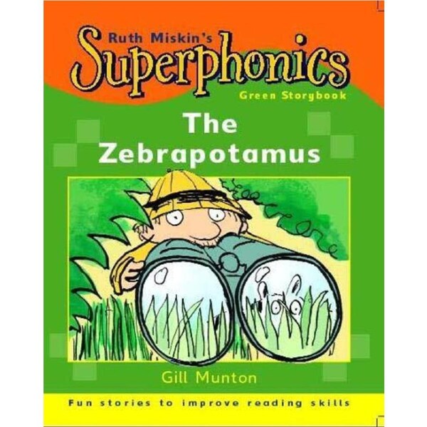 Superphonics: Green Storybook: The Zebrapotamus -Gill Munton Children's Book