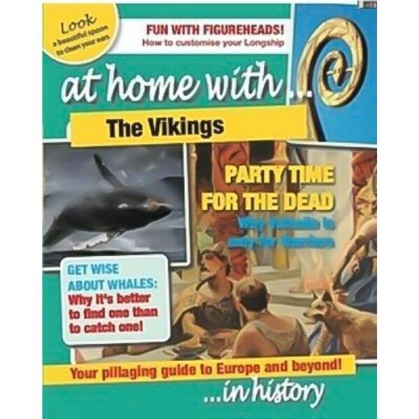 At Home With: The Vikings -Tim Cooke Children's Book