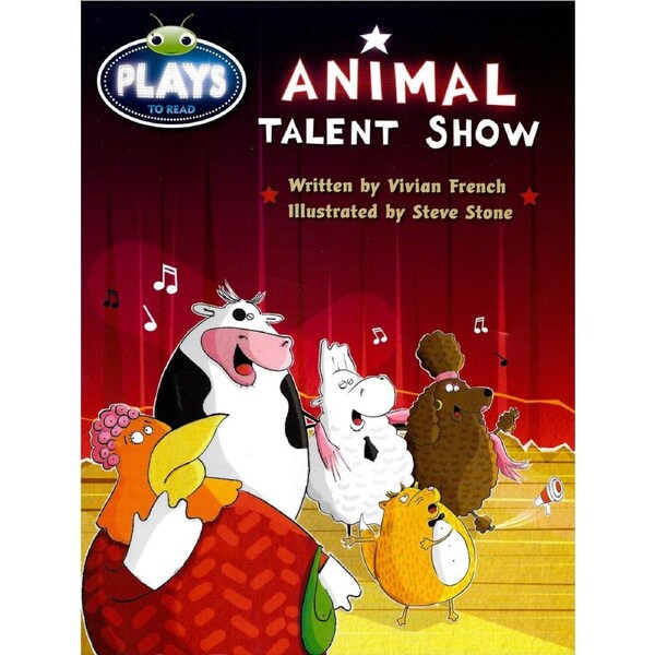 Bug Club Early Fiction Play: Animal Talent Show -Vivian French Paperback Children's Book
