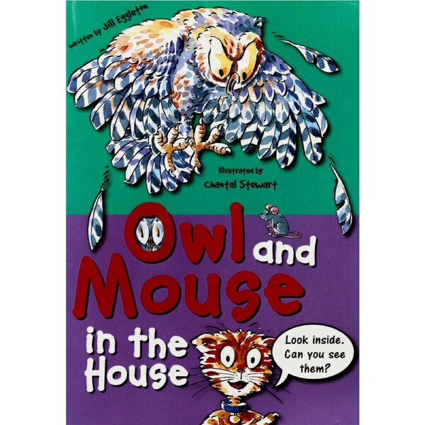 Owl and Mouse in the House -Jill Eggleton Paperback Children's Book