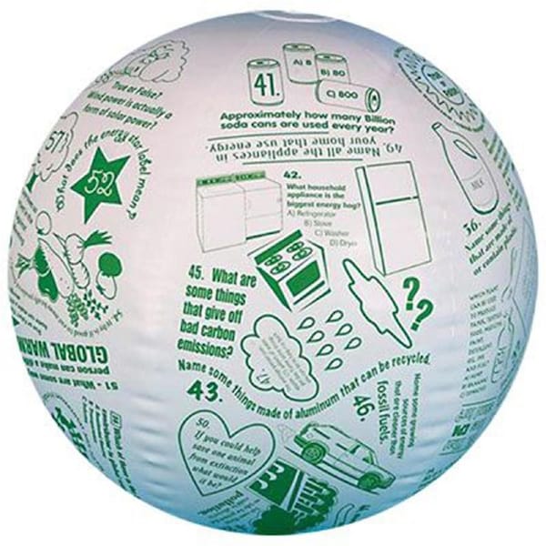 Toss N Talk About Conversation Ball - Go Green