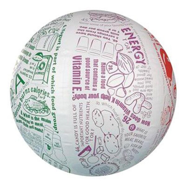 Toss and Talk About Conversation Ball - Food and Nutrition II