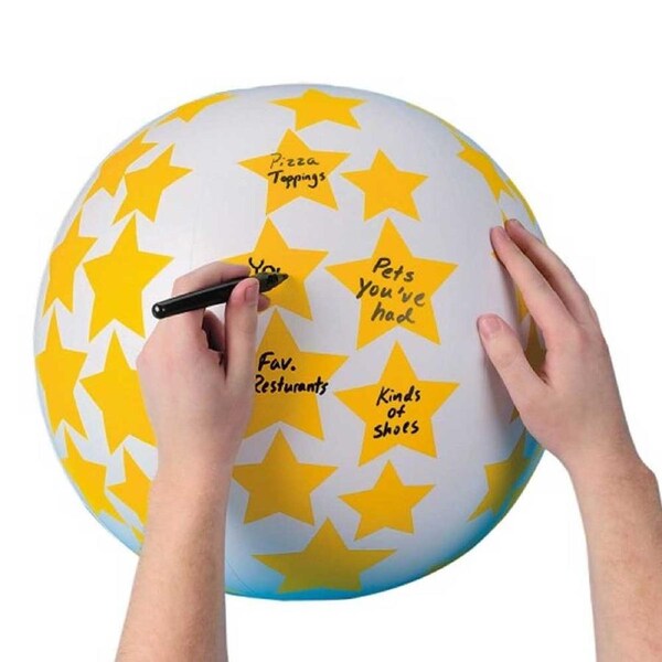 Create Your Own - Toss N Talk About Conversation Ball