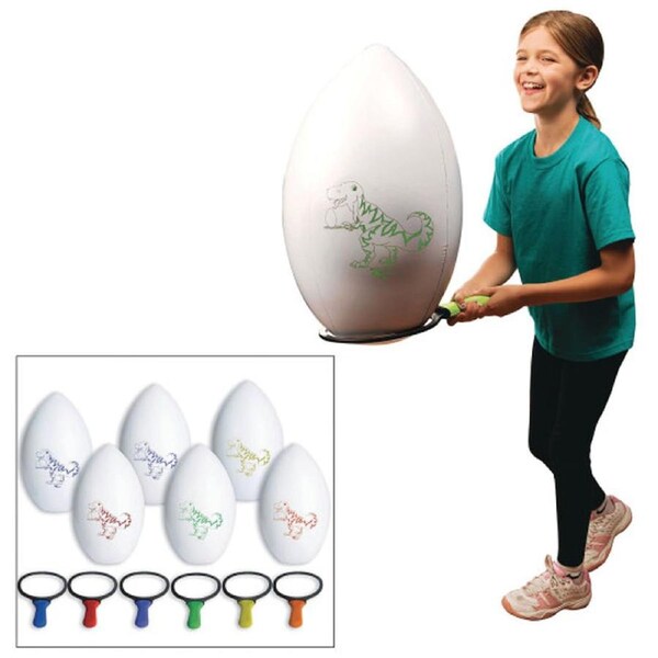 Spectrum Dino Egg and Spoon Set (set of 6)