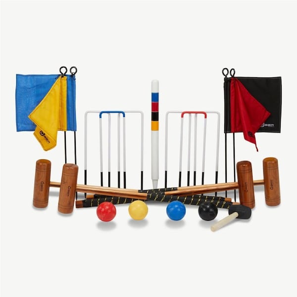 Uber Garden 4 Player Croquet Set