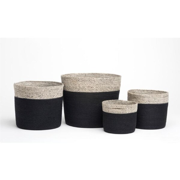 Bedford (Set Of 4) Handmade Jute Basket