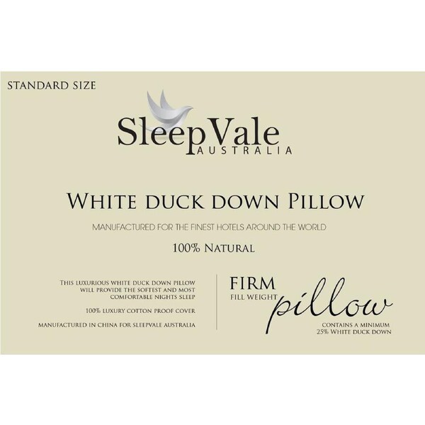 Duck Down pillow Firm