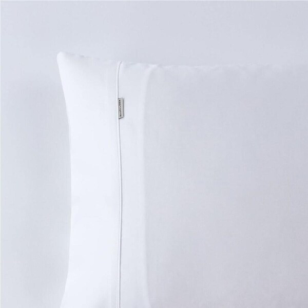 King Size Pillow Case White 400TC