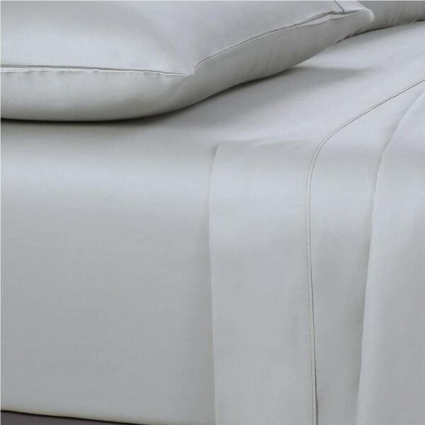 400 Thread Count King Bed Extra Depth Sheet set Silver