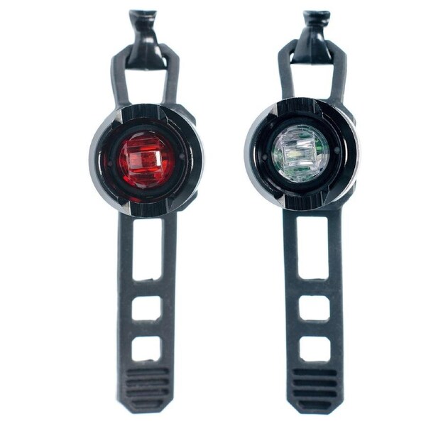 Azur Cyclops 3-Mode 60/40 Lumen USB Red/White Front & Rear Set