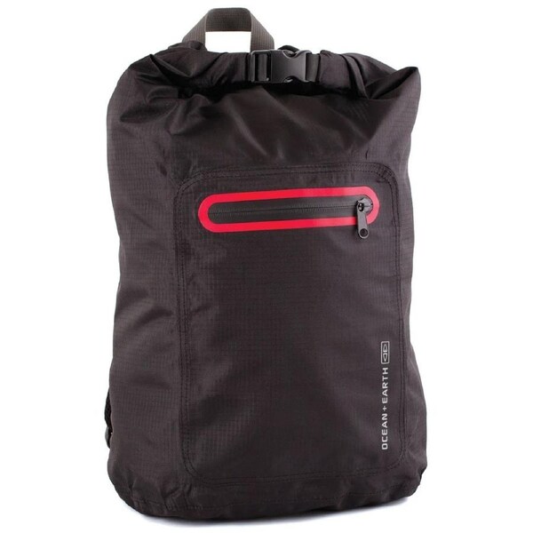 Ocean & Earth 30-Litre Travel Lite Waterproof Day Pack Backpack (Black)