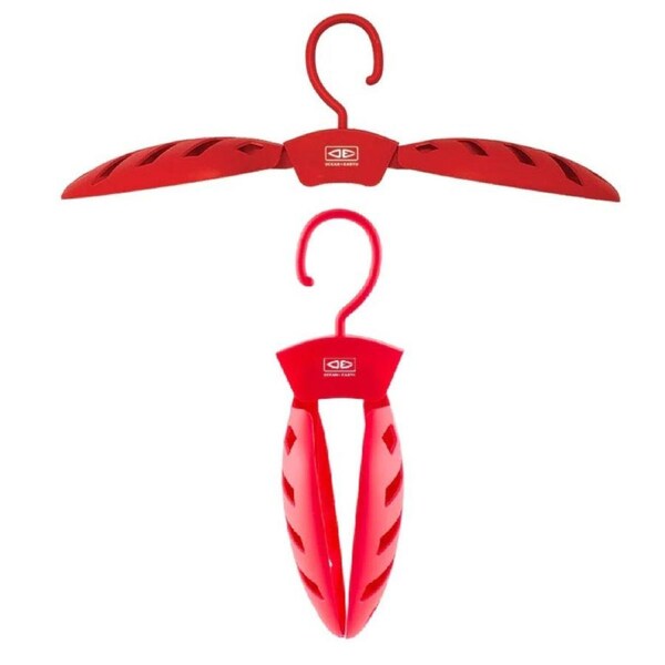 Ocean & Earth Red Quick Dry Wetsuit Storage and Drying Hanger