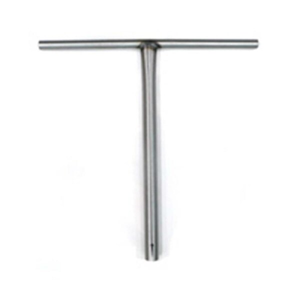Scooter T-Bar Handlebars Raw Chrome Alloy Steel 500 x 515mm
