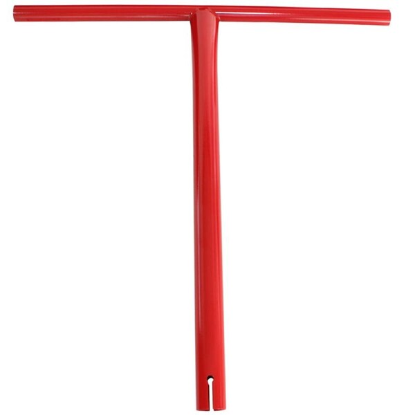 Scooter T-Bar Handlebars Powder Coated Cr-moly Steel Red 500 x 515mm