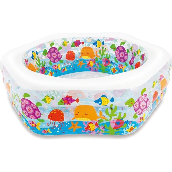 Intex Inflatable 1.9m Ocean Reef Outdoor Swimming Pool Summer Play Kids/Children