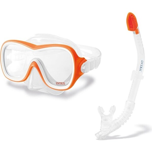Intex Aqua Flow Sport Wave Rider Swim Snorkeling Set Snorkel/Goggles Kids 8y+ YL