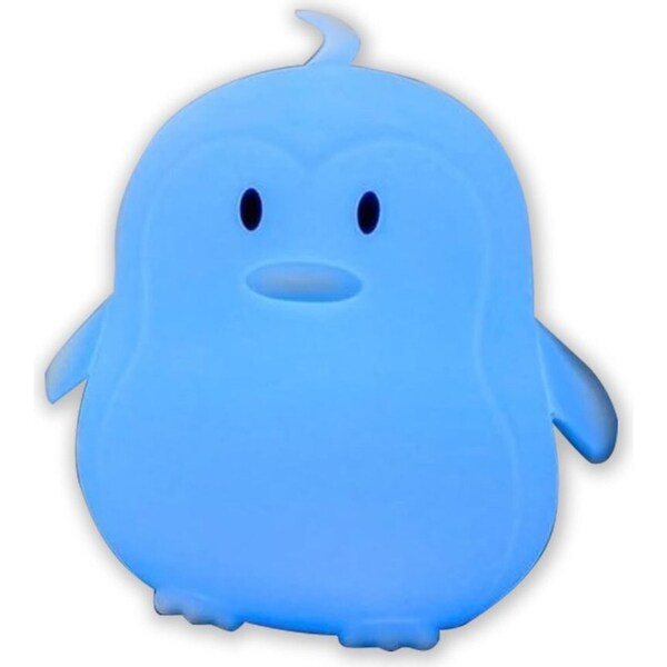 Baby Studio 12cm Soft Night Light/Silicone Baby/Children Nursery Lamp Penguin