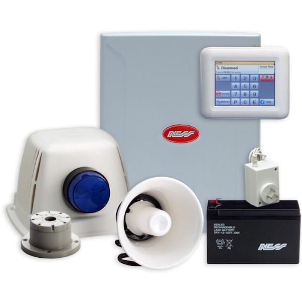 Ness D8X Security Panel Navigator Touch Screen Keypad Kit Home Alarm System