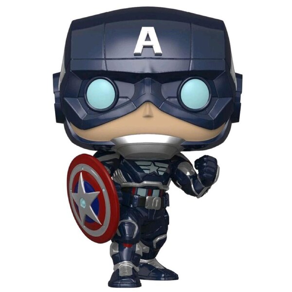Pop! Avengers Gamerverse 10cm Figure Captain America Vinyl Figurine/Collectables