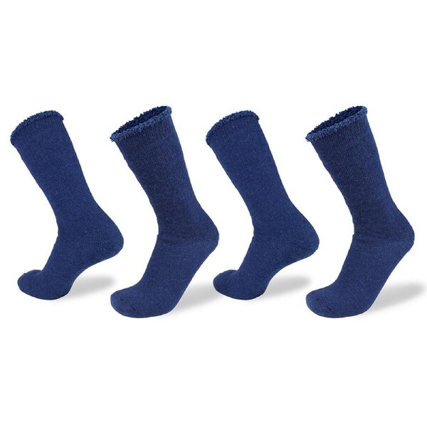 2pc Wilderness Wear Industrial Beast 2 Men Outdoor Winter Socks Merino AU 3-8 NV