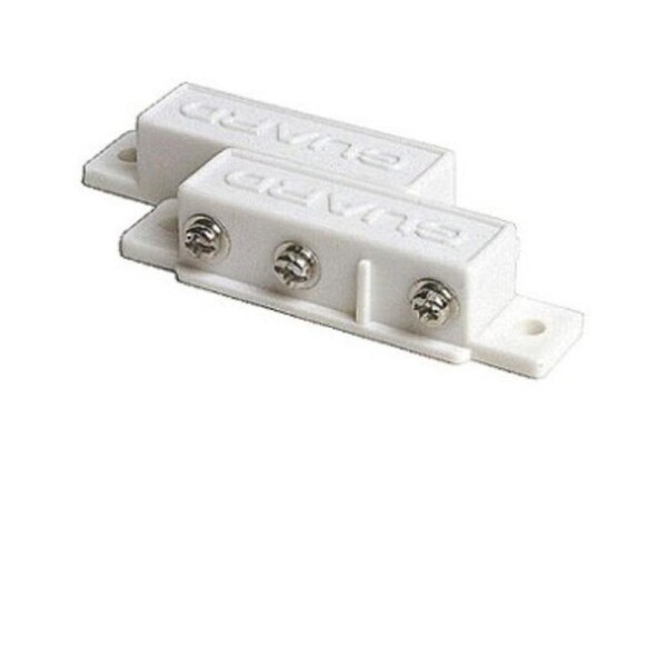 SR3 Standard 9cm Plastic Reed Switch w/ N/O & N/C Screw Terminals MS-168 White