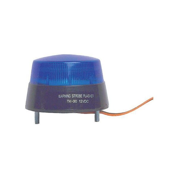 TK30B 12V DC Outdoor Weatherproof Flashing Strobe Light for Security System Blue