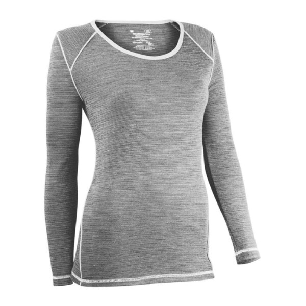 Wilderness Women Long Sleeve Tee Top Thermal Winter Activewear Ice Flow Size 12