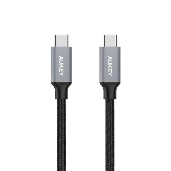 Aukey 1M Impulse Series Braided Cable USB-C to USB Type C for Samsung Note8/S9