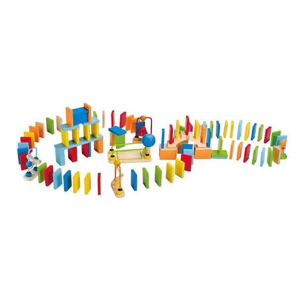 107pc Hape Dynamo Wooden Dominoes Set Kids/Children 3y+ Game Toy Activity Play