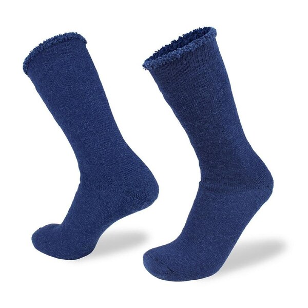 Wilderness Wear Industrial Beast 2 Men Outdoor Winter Socks Navy Merino AU 3-8